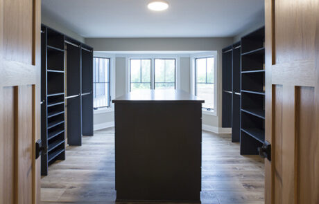 Acreage Home Master Closet Construction