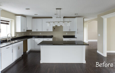 Acreage Home Remodel Interior Kitchen Before
