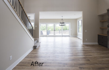 Acreage Home Remodel Interior Main Level After