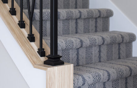 Acreage Home Remodel Interior Staircase Detail