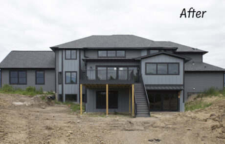 Acreage Home Remodel Minnesota After Rear