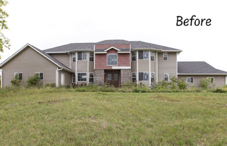 Acreage Home Remodel Minnesota Before Exterior
