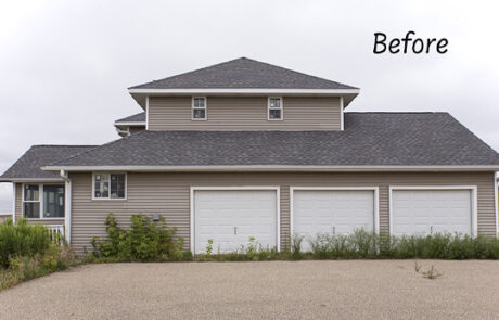 Acreage Home Remodel Minnesota Side Before