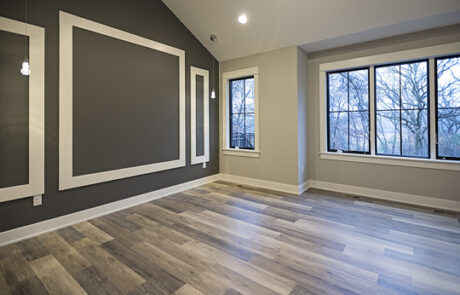 Custom Home Acreage Minnesota Accent Wall Design