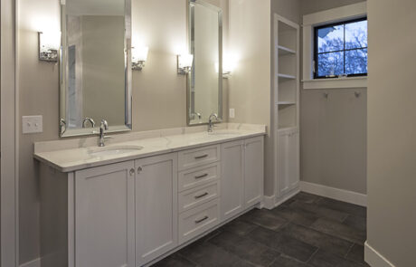 Custom Home Acreage Minnesota Bathroom Vanity