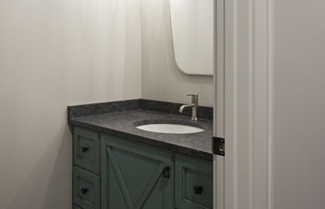 Custom Home Acreage Minnesota Guest Bathroom