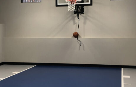 Custom Home Acreage Minnesota Indoor Basketball Court