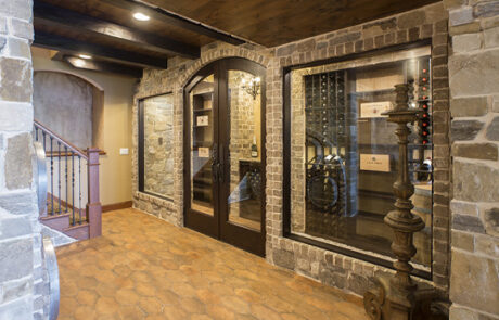 old-world-basement-wine-cellar-doors Old World Basement Wine Cellar Doors
