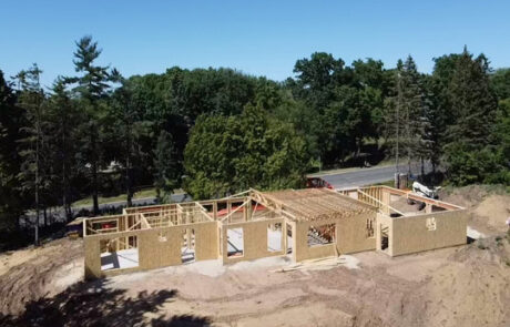 suburban-forever-home-framing-construction Suburban Forever Home Framing Construction