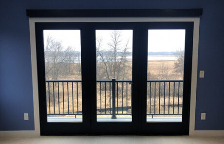 minnesota-custom-home-patio-door-backyard-view Minnesota Custom Home Patio Door Backyard View